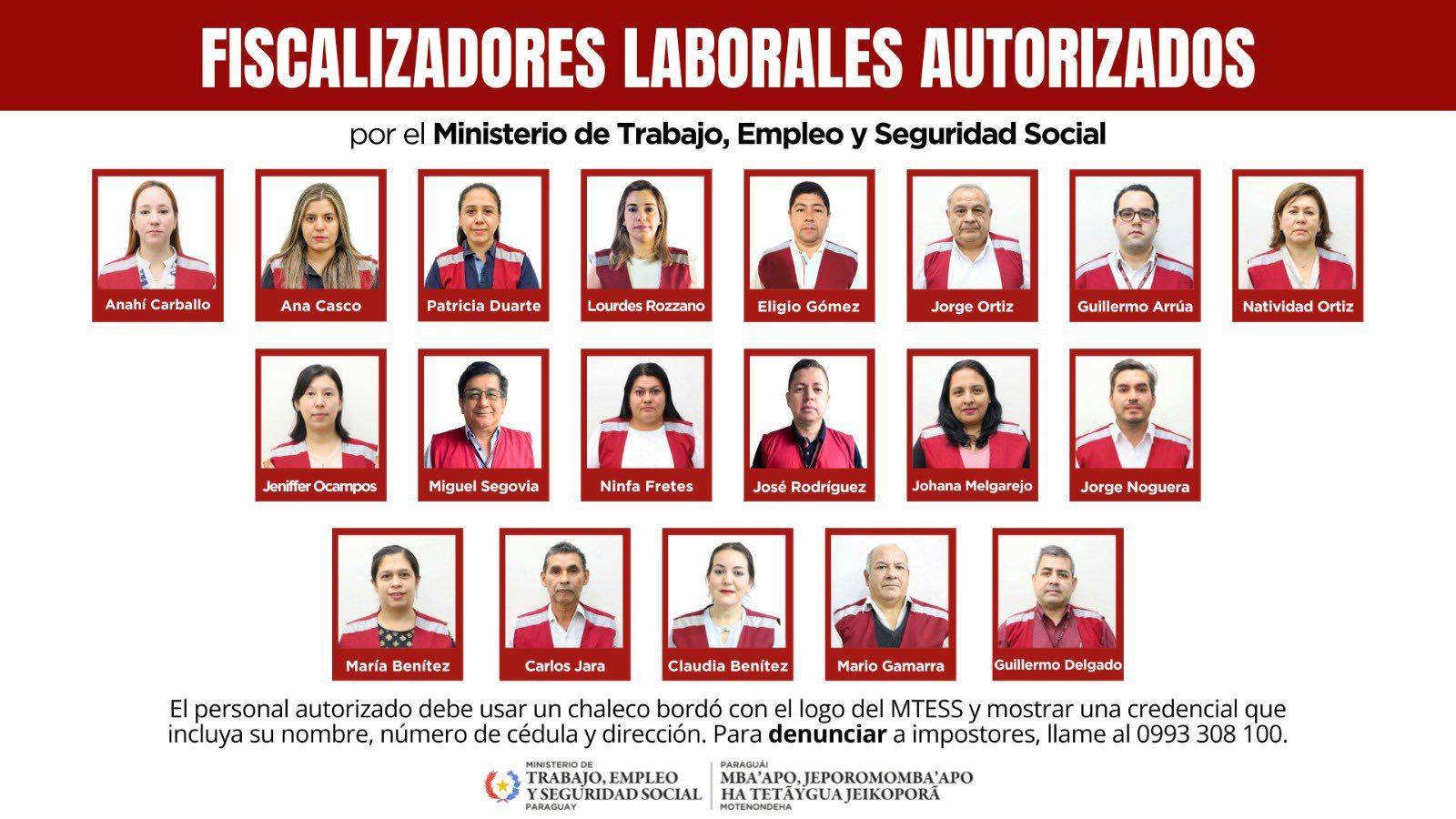 Ministerio de Trabajo brinda recomendaciones para prevenir fraudes en inspecciones laborales