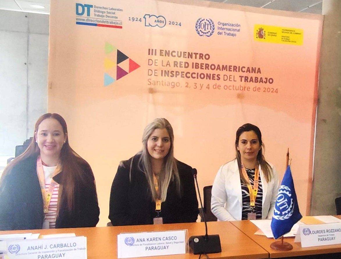 Participación paraguaya en el III Encuentro de la Red Iberoamericana de Inspección del Trabajo